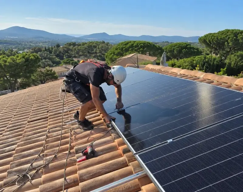 Installateur panneaux solaires Estos — pose photovoltaïque sur toiture