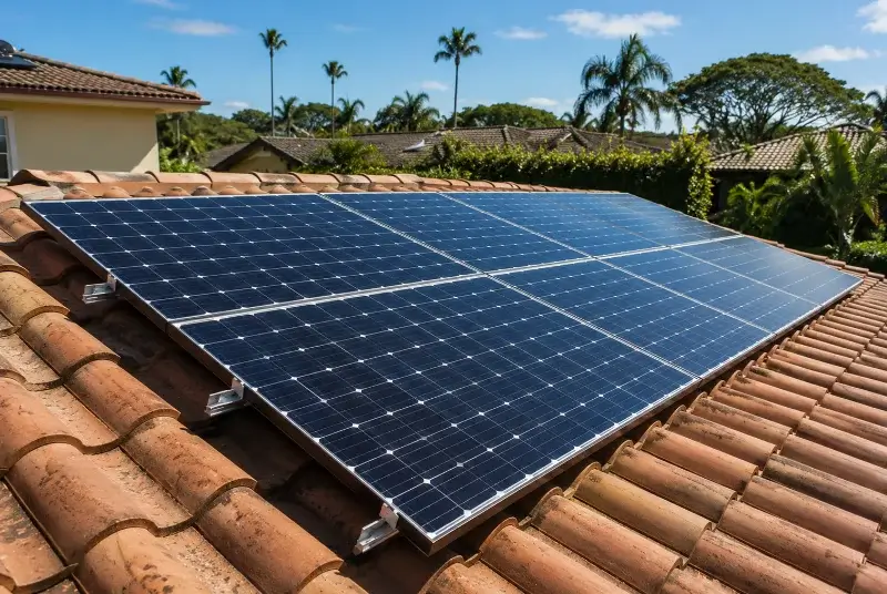 Installation de panneaux solaires à Estos